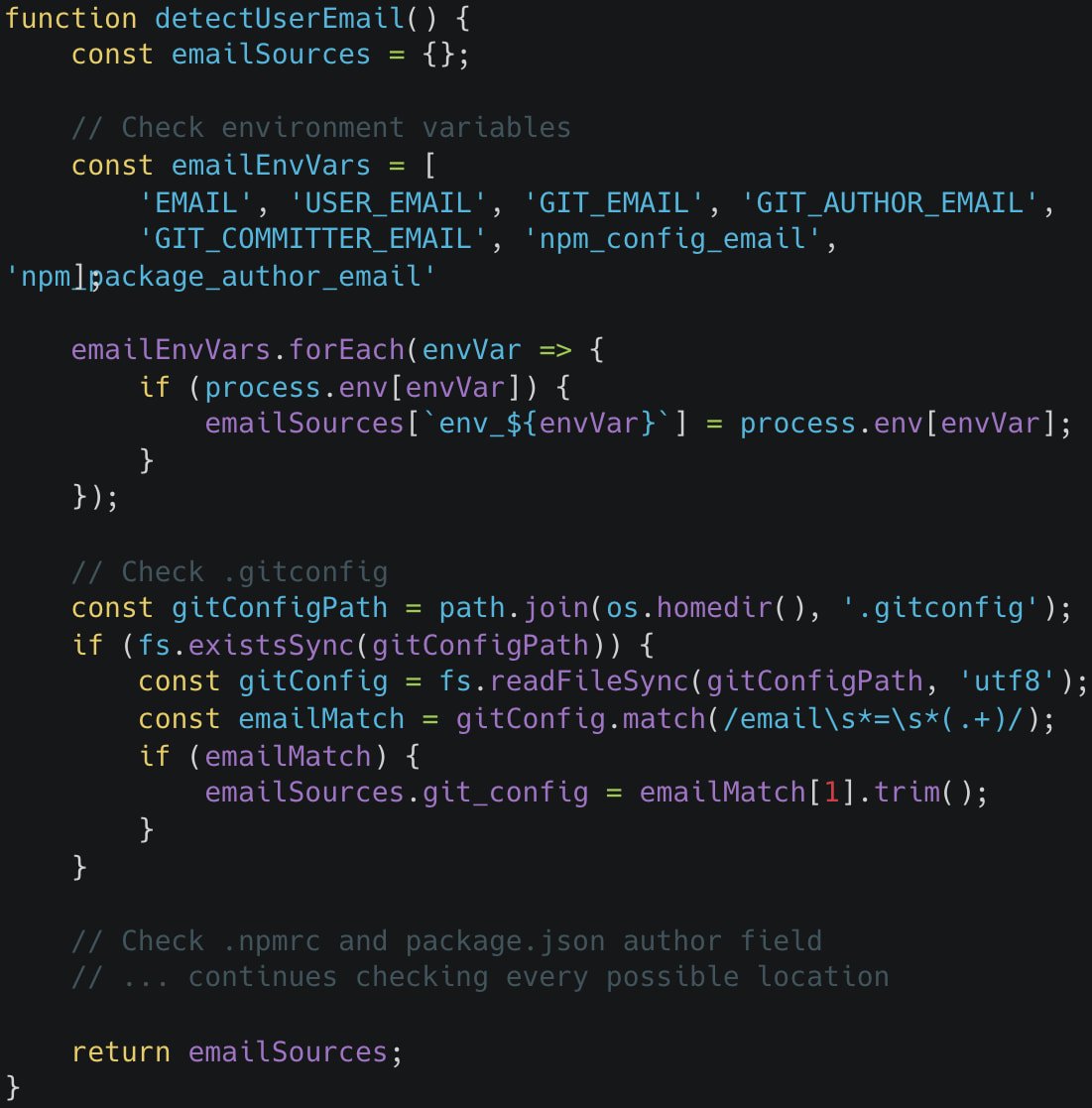 Αναζήτηση για τη διεύθυνση email του θύματος