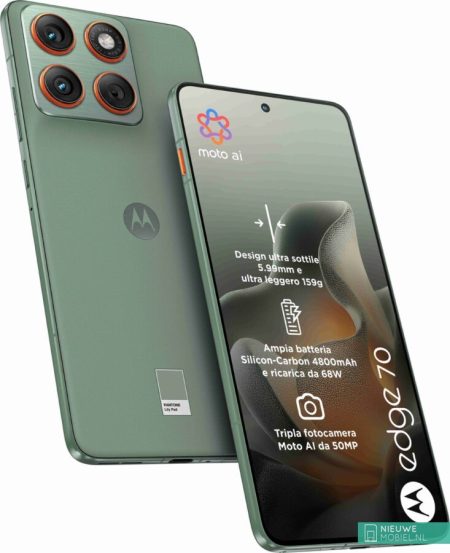 Motorola Edge 70: Περισσότερα renders και διαρροή της ενεργειακής ετικέτας της συσκευής
