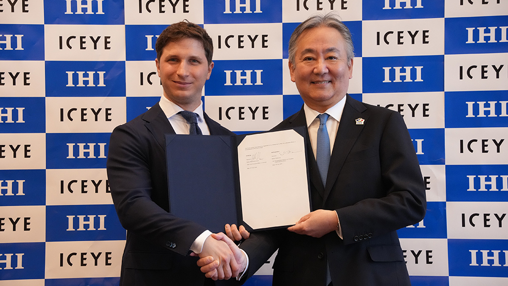ICEYE και IHI υπογράφουν συμφωνία για ανάπτυξη αστερισμού δορυφόρων παρατήρησης της Γης