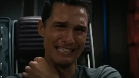 Η γνωστή σκηνή του Matthew McConaughey στο Interstellar πάρθηκε με την πρώτη λήψη Η γνωστή σκηνή του Matthew McConaughey στο Interstellar πάρθηκε με την πρώτη λήψη