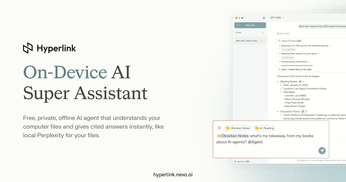 Γνωρίστε την υπερσύνδεση: Ένα τοπικό εργαλείο για εσάς σε στυλ σημειωματάριο LM