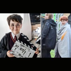 Harry Potter: Πρώτη ματιά σε Draco Malfoy και Ron Weasley από τα γυρίσματα της σειράς! –