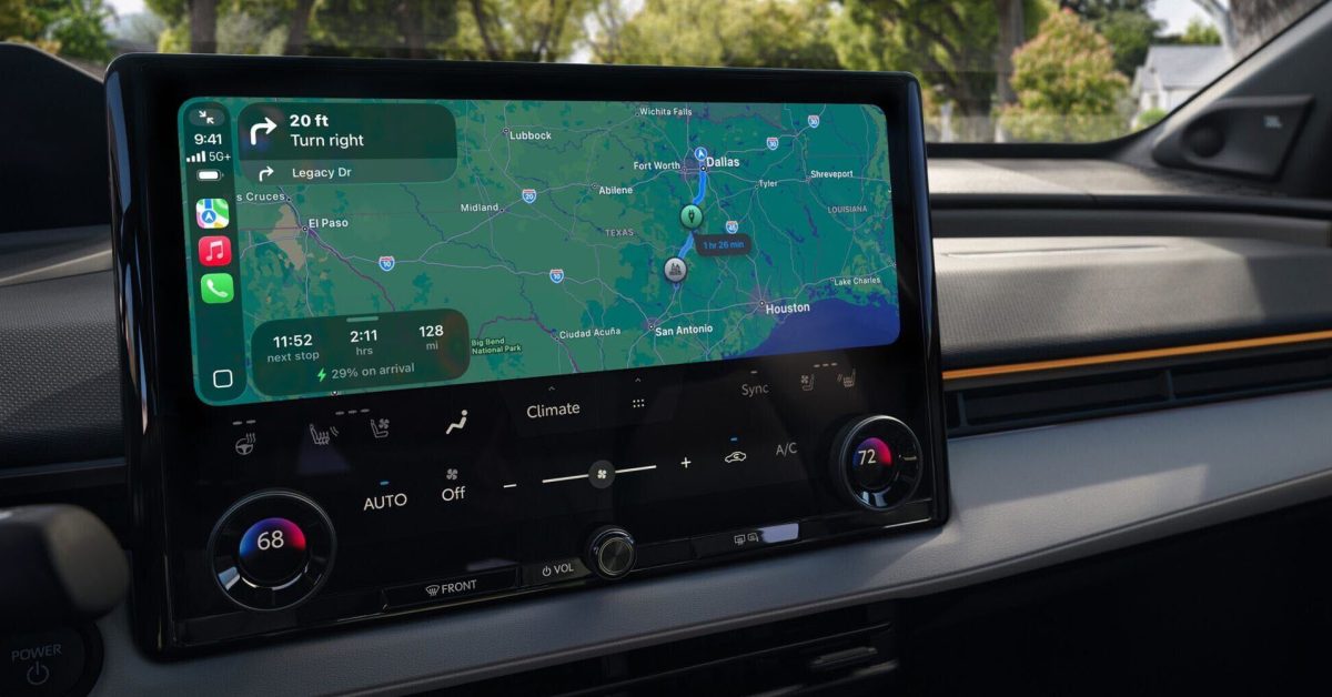 Η δρομολόγηση EV Maps της Apple στο CarPlay επεκτείνεται και στα οχήματα Toyota