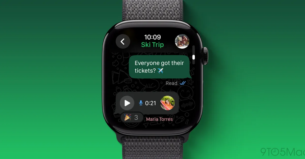Το WhatsApp λανσάρει την εφαρμογή Apple Watch γεμάτη με νέες δυνατότητες