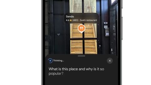 Το Gemini κατευθύνεται προς τους Χάρτες Google με το Lens, βοηθώντας τους χρήστες να κατανοήσουν τις εγκαταστάσεις που επισκέπτονται.