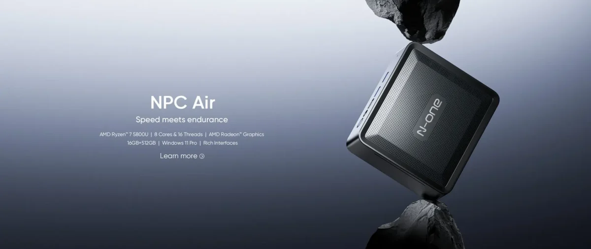 N-ONE NPC Air Mini PC: τεχνολογία «αέρα» με 16GB/512GB σε «γήινη» τιμή!