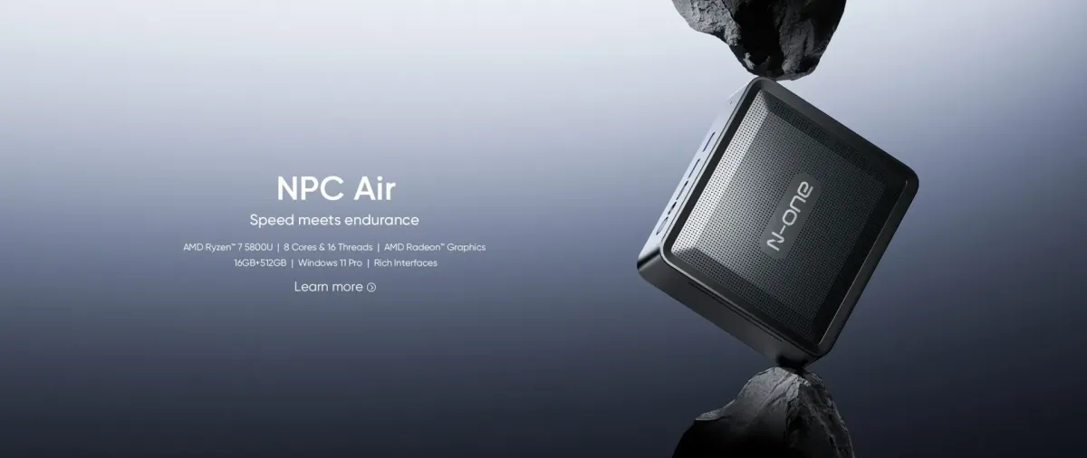 «Επαναστατική Τεχνολογία στον Κόσμο των Mini PC: N-ONE NPC Air με 16GB/512GB σε εκπληκτική τιμή!» «Επαναστατική Τεχνολογία στον Κόσμο των Mini PC: N-ONE NPC Air με 16GB/512GB σε εκπληκτική τιμή!»