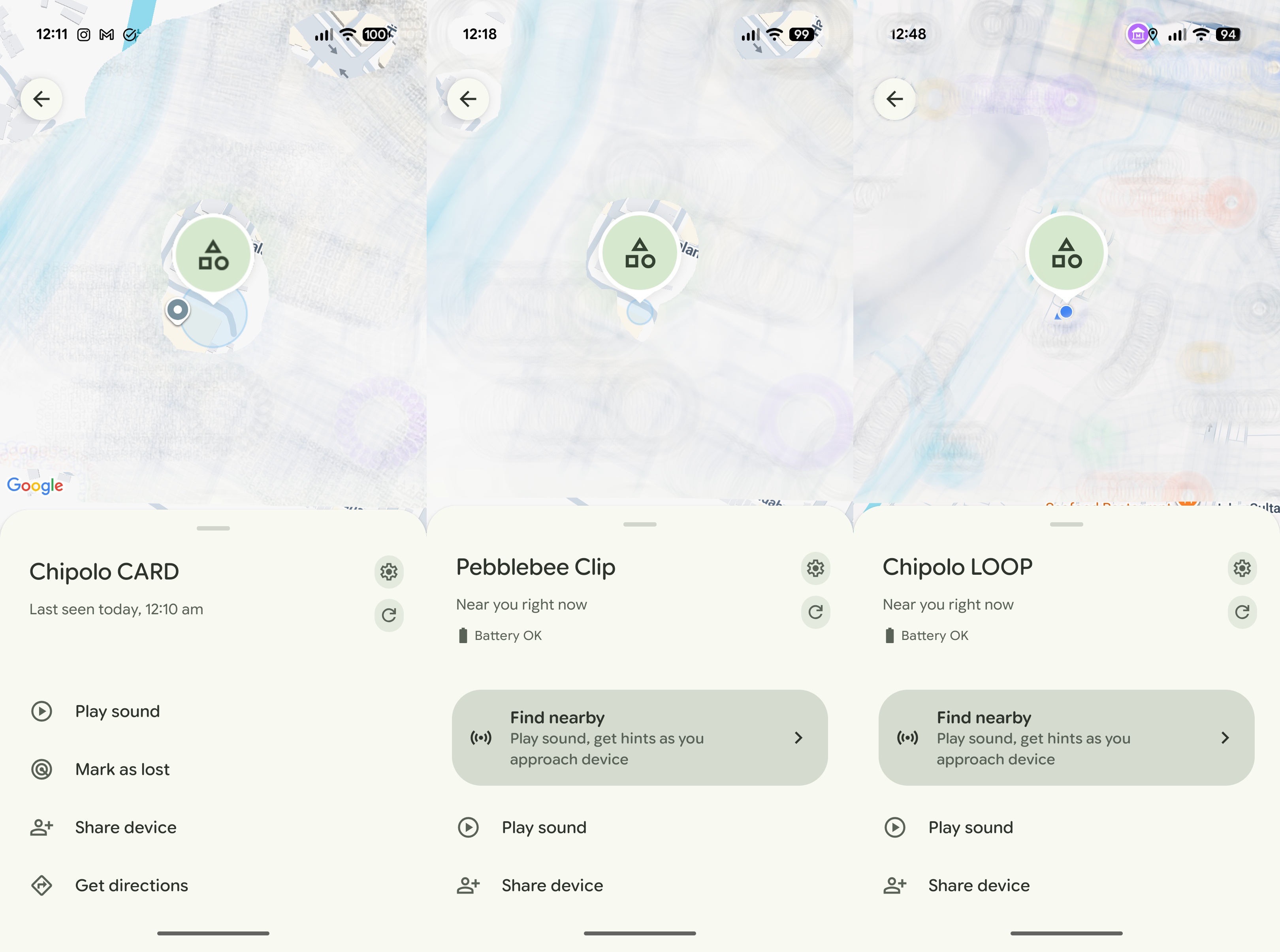 Ρύθμιση των καθολικών ιχνηλατών Bluetooth της Pebblebee και της Chipolo για Android και iOS χρησιμοποιώντας το Google Fast Pair και το Find Hub