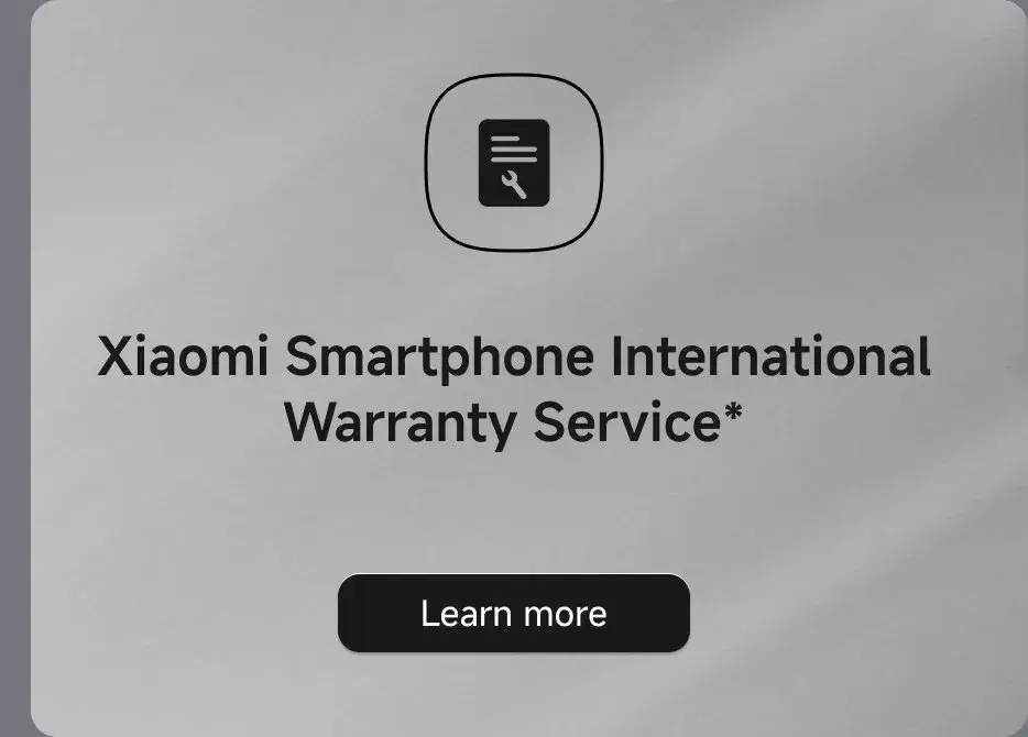Εγγύηση Xiaomi