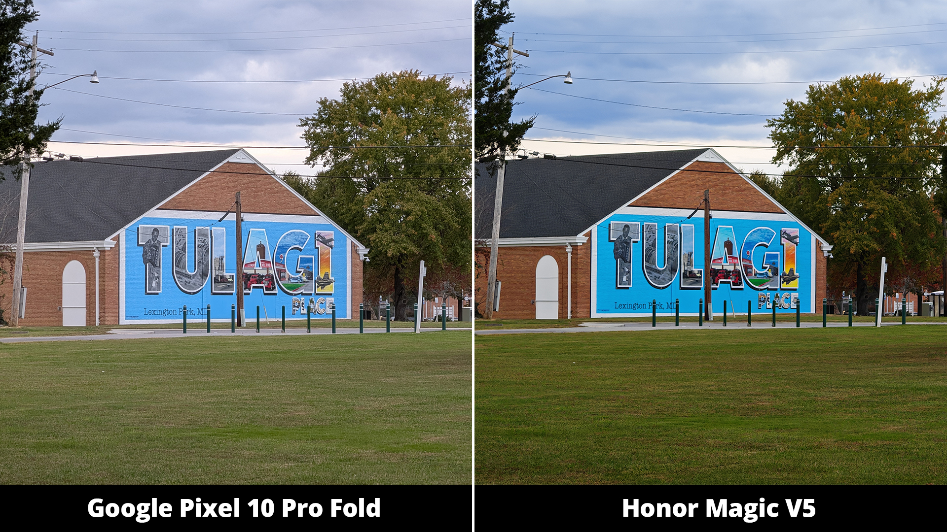 Συγκρίσεις κάμερας Google Pixel 10 Pro Fold με Honor Magic V5