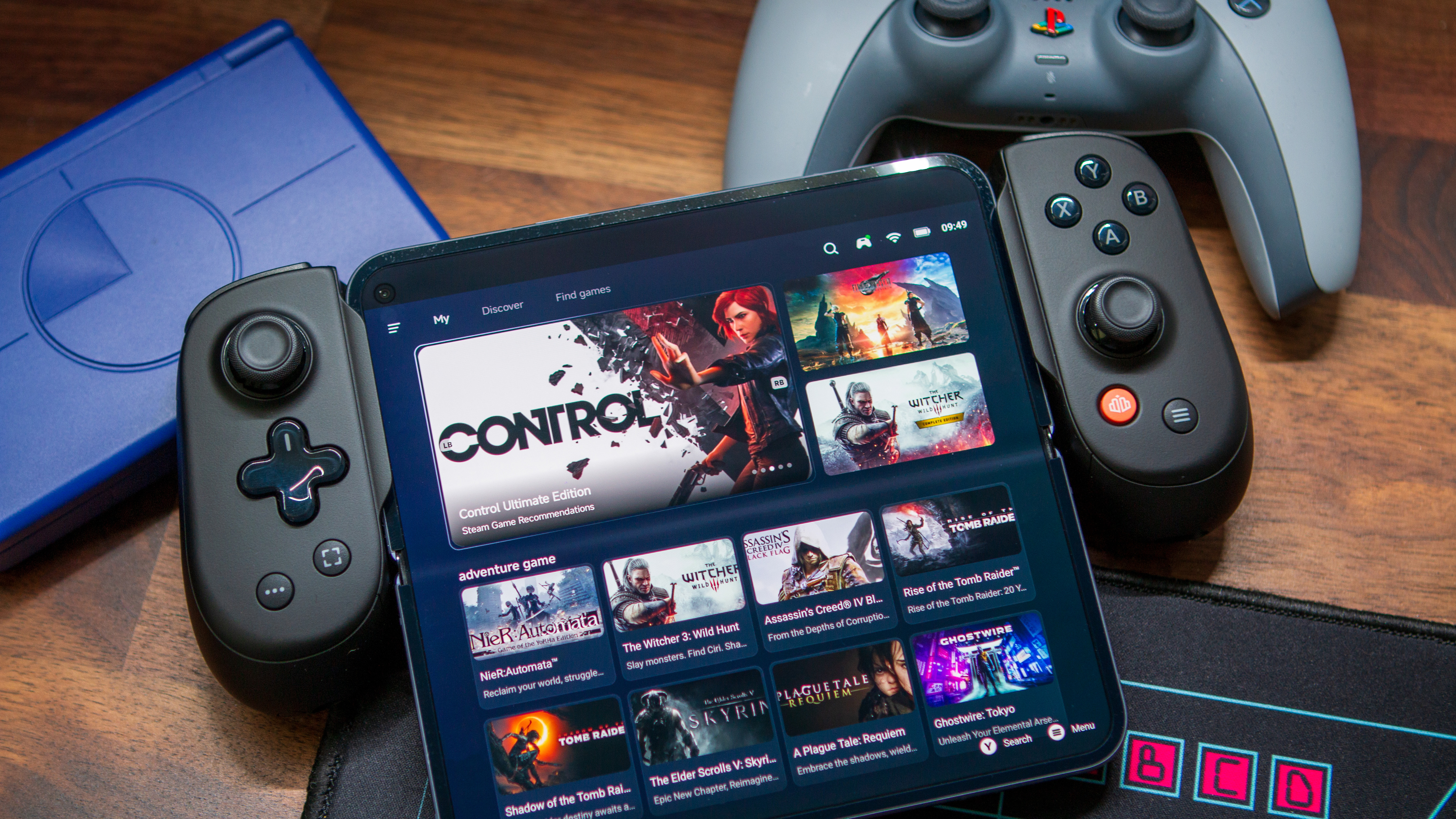 Η κύρια οθόνη του Winlator στο Google Pixel 10 Pro Fold