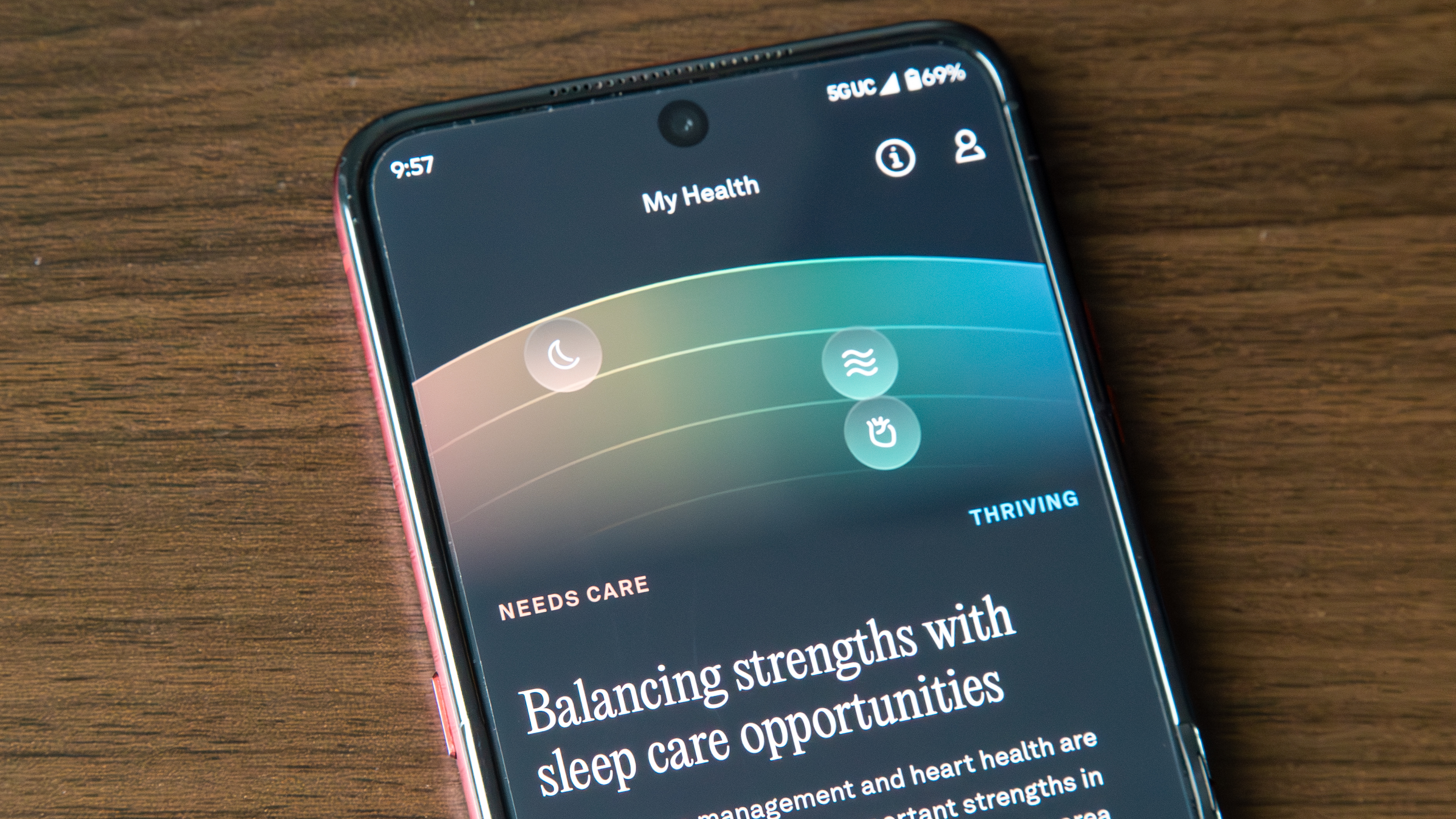 Επανασχεδιασμός της εφαρμογής Oura