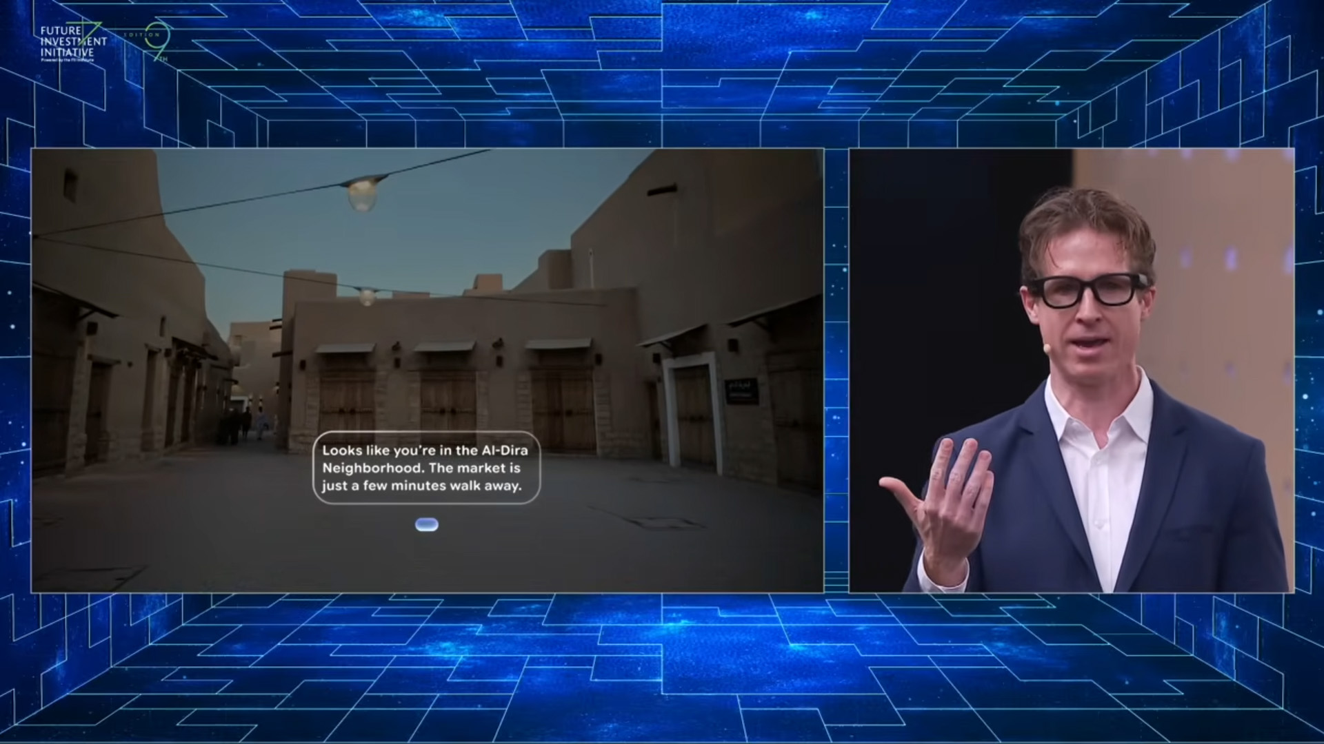 Έξυπνα γυαλιά Magic Leap Android XR όπως φάνηκαν στο FII 2025