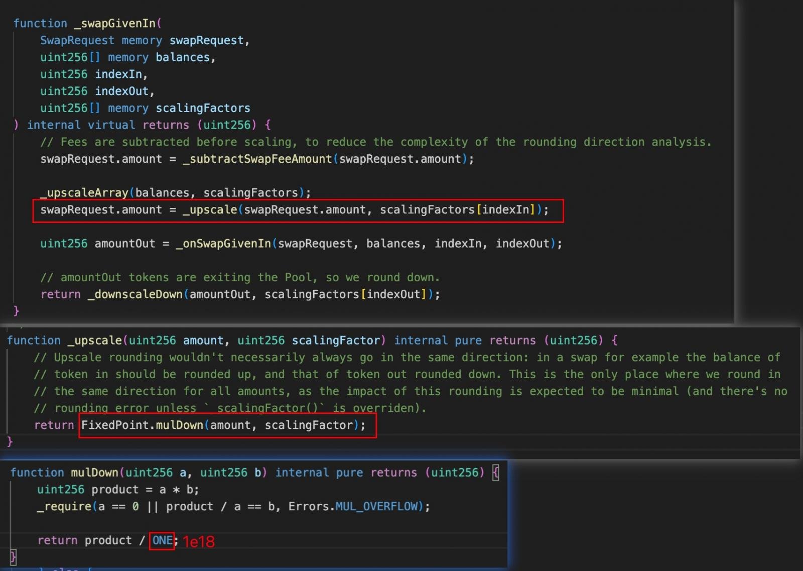 Κανονικοποίηση συμβολικών ποσών χρησιμοποιώντας παράγοντες κλιμάκωσης