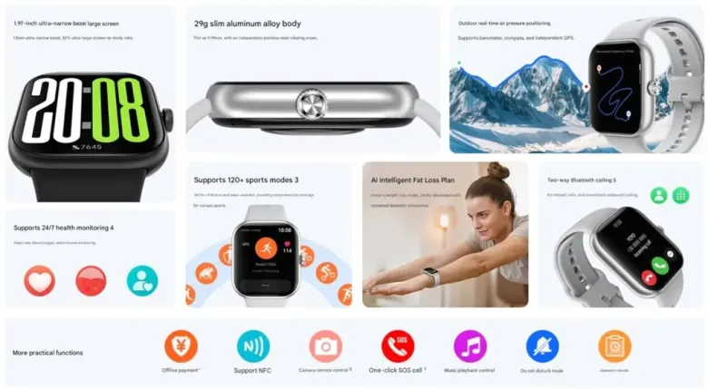 HONOR Watch X5 Features