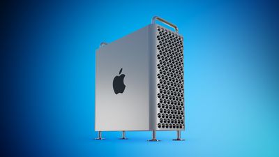 Μπλε χαρακτηριστικό Mac Pro
