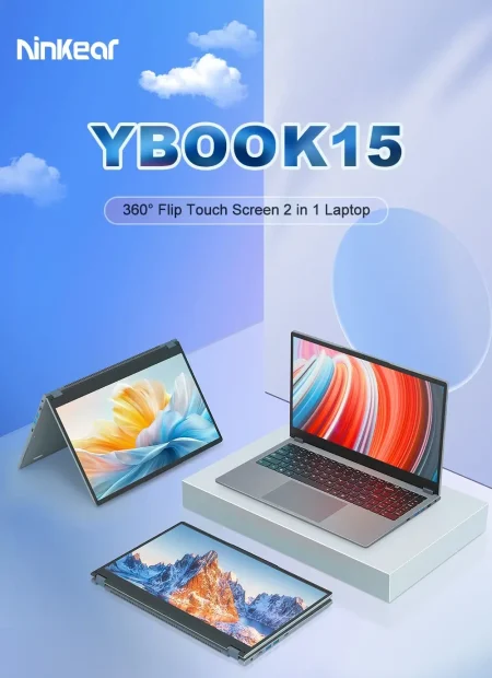 Ανακαλύψτε τον Ninkear YBOOK15: Ο Εκπληκτικός Φορητός Υπολογιστής 2 σε 1 που Γυρίζει 360 Μοίρες και θα σας Κλέψει την Καρδιά!