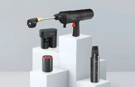 POPDEER PD-E Pro: 4-σε-1 πολυεργαλείο, με power-bank, αντλία, μάκτρο και πιεστικό πλυντήριο!