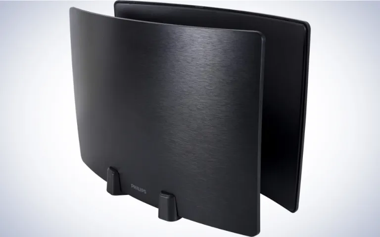 Philips Optima Indoor HD TV Antenna on a plain white background.