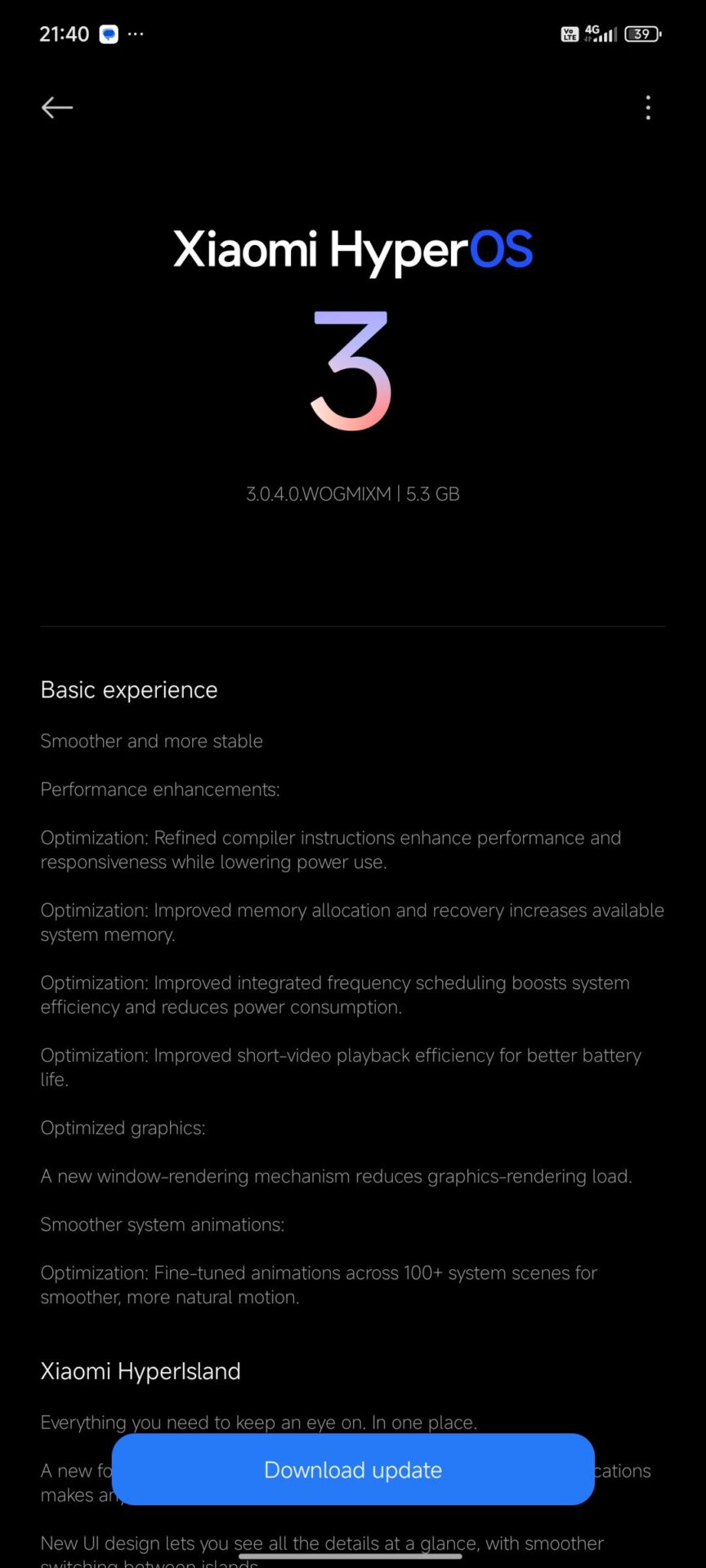 REDMI Note 14 4G HyperOS 3.