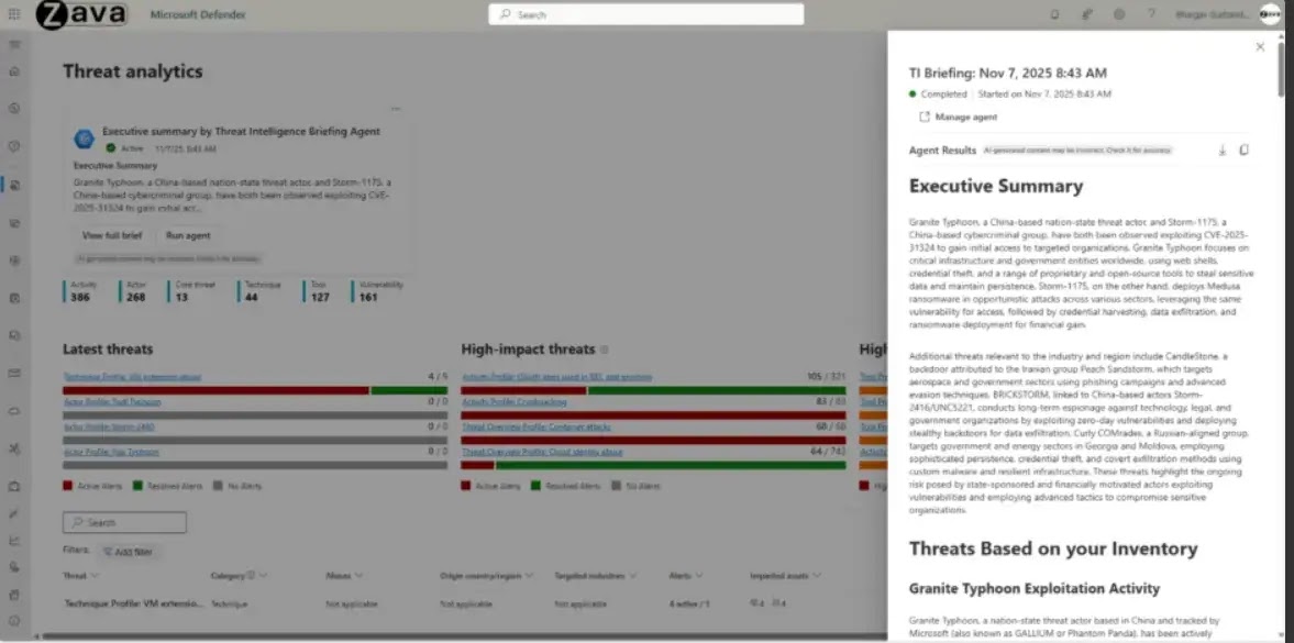 Αυτές οι ενημερώσεις βοηθούν τους αναλυτές να ιεραρχήσουν γρήγορα τις ενέργειες