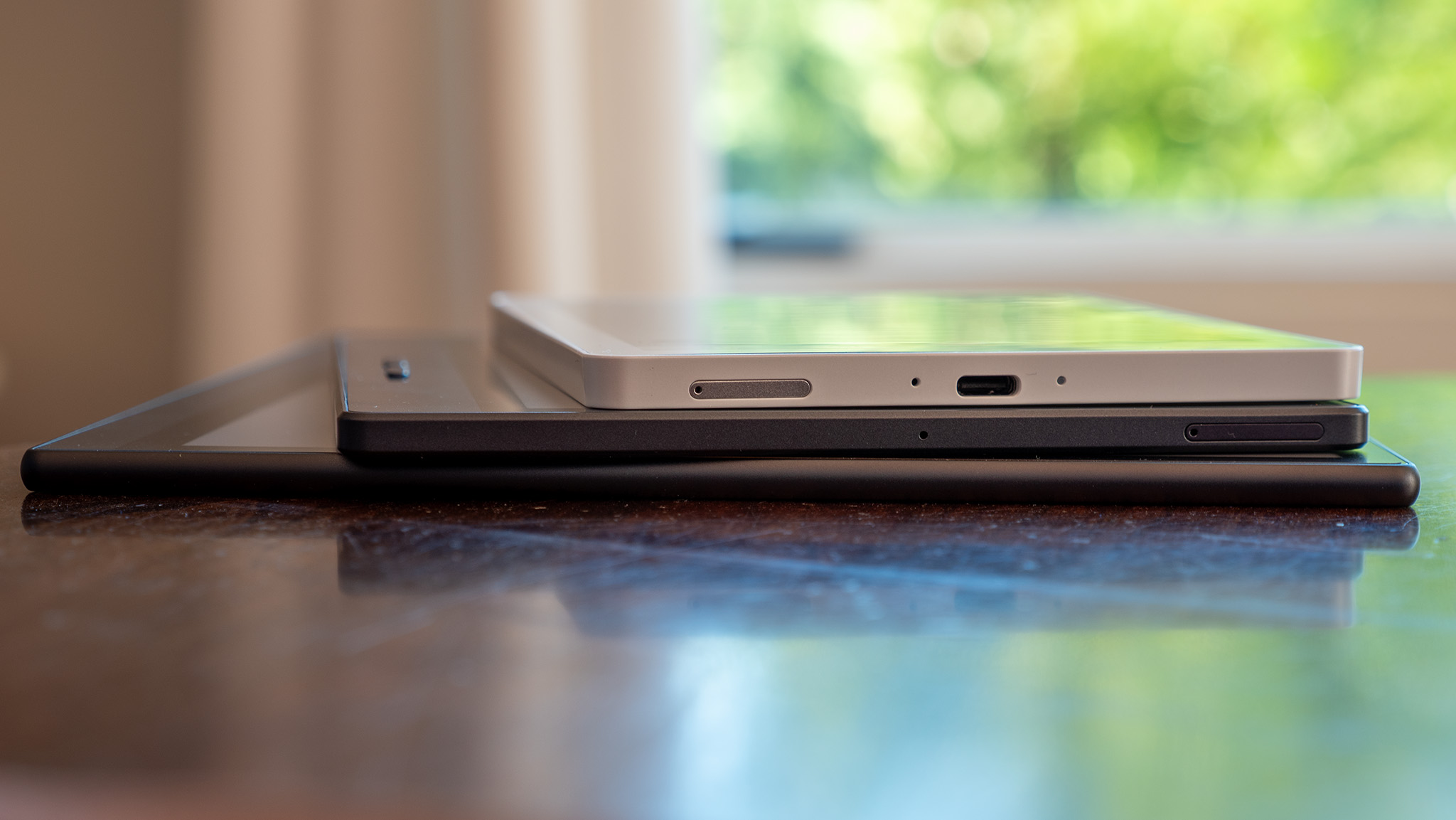 Συγκρίνοντας τα μεγέθη των Bigme B1051C, B7 και B6