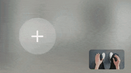 Ένα κλιπ ενός βίντεο από την Apple σχετικά με το σχεδιασμό χωρικών εισόδων