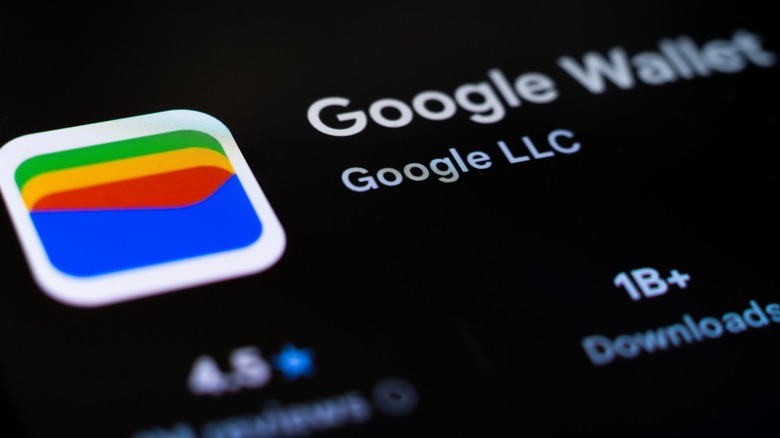 Εφαρμογή Πορτοφολιού Google σε οθόνη τηλεφώνου Android