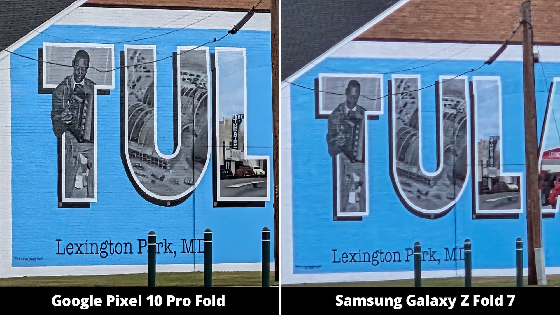 Συγκρίσεις κάμερας Google Pixel 10 Pro Fold με Galaxy Z Fold 7