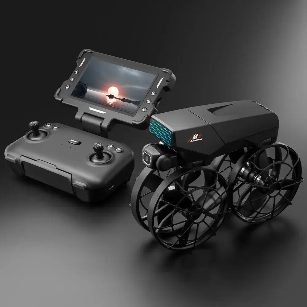 WLRC M8 Drone: το οικονομικό drone τσέπης FPV με οθόνη 4,3″ και κινητήρα χωρίς ψήκτρες!