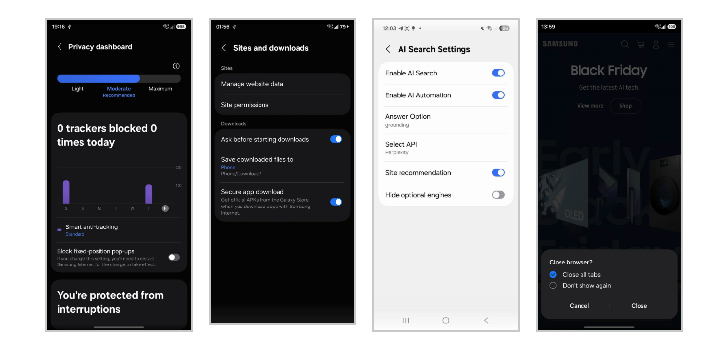 Έρχονται τεράστιες αλλαγές στο Διαδίκτυο της Samsung με το One UI 8.5