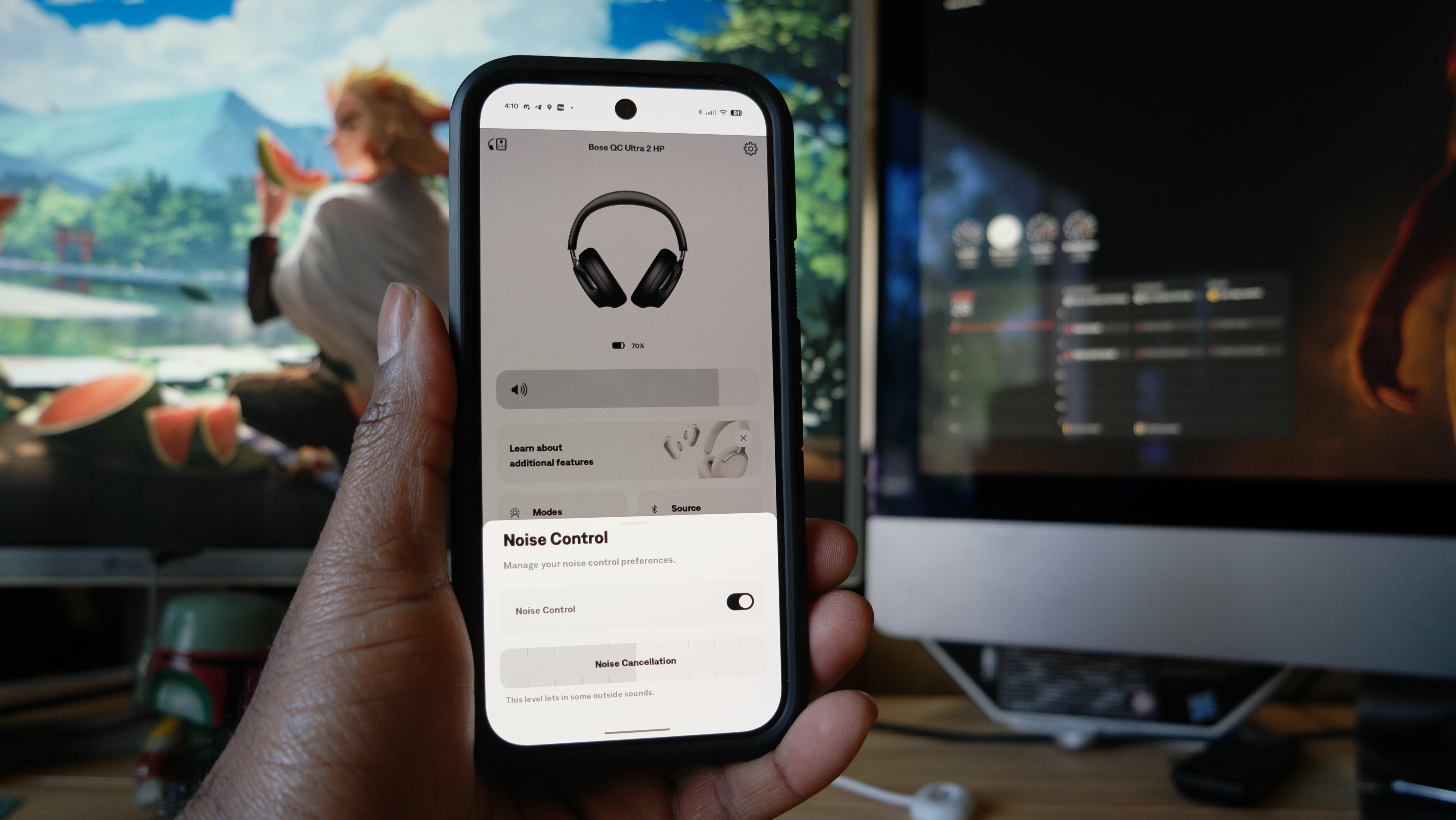 Bose QuietComfort Ultra Headphones (2nd Gen) Bose app