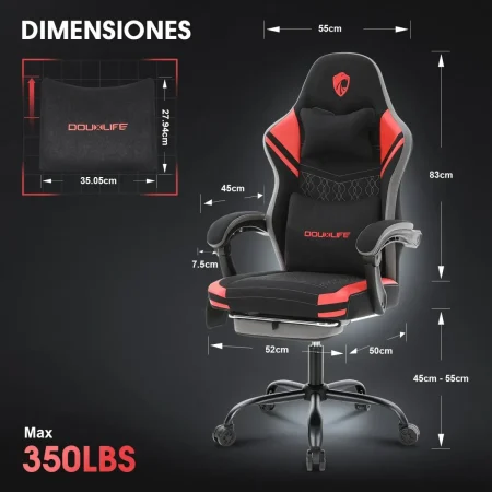 Douxlife GC RC05: Η απόλυτη καρέκλα gaming για ατελείωτες ώρες άνεσης – στα 95!