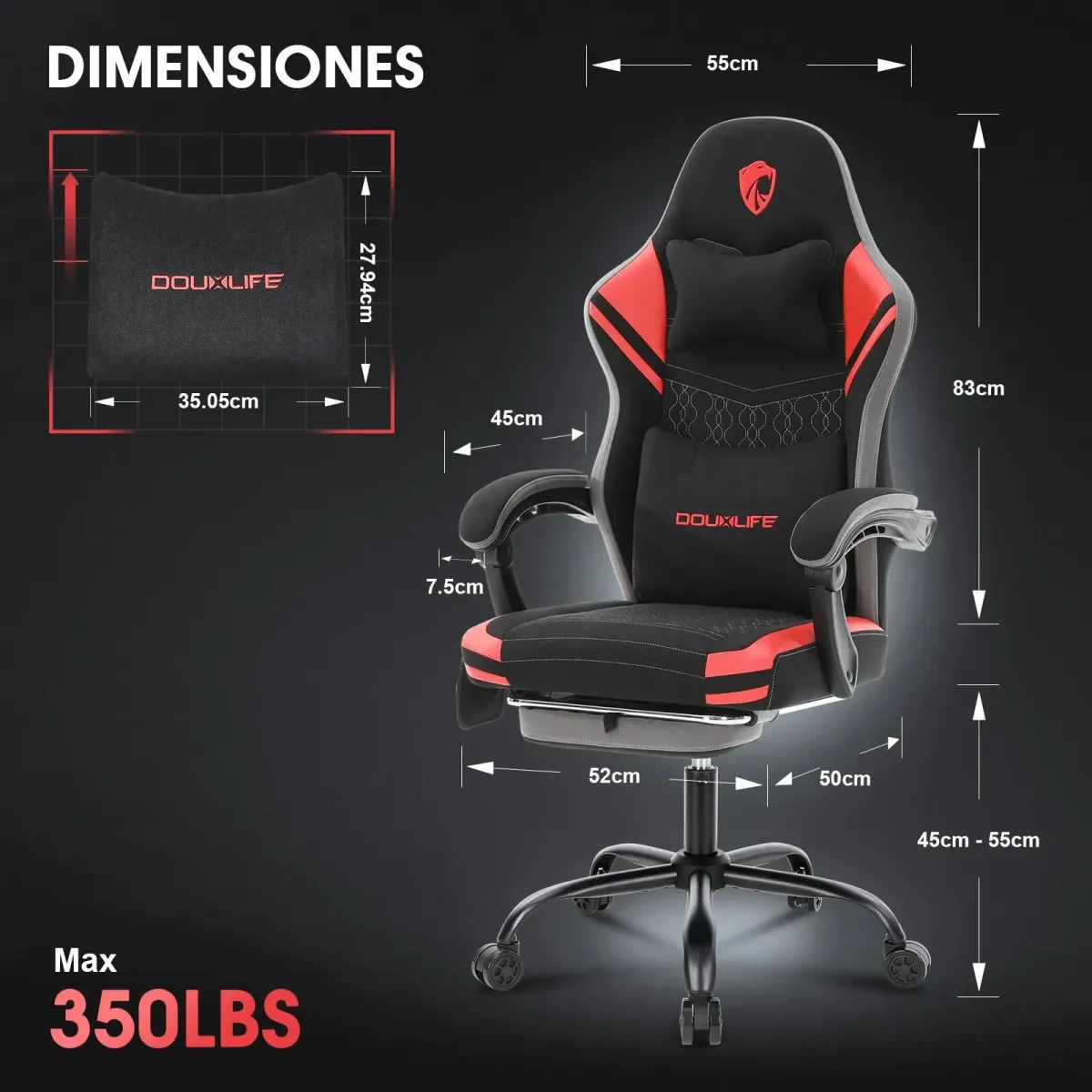 Douxlife GC RC05: Η απόλυτη καρέκλα gaming για ατελείωτες ώρες άνεσης – στα 95!