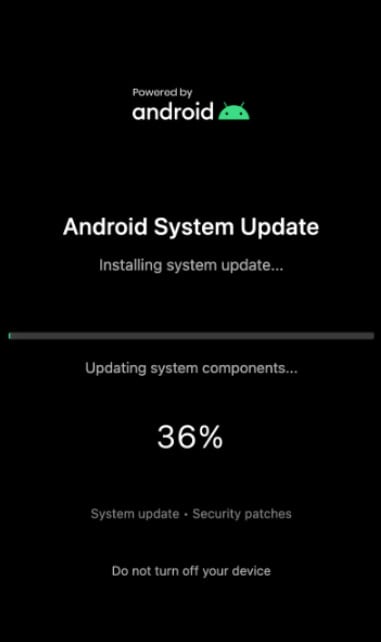 Ψεύτικη επικάλυψη ενημέρωσης Android