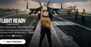 Η ταινία Flight Ready φέρνει καθηλωτικά πλάνα πιλότου μαχητικών F-18 στο Apple Vision Pro