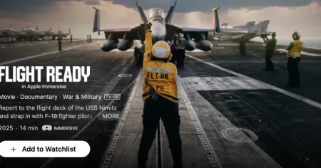 Η ταινία Flight Ready φέρνει καθηλωτικά πλάνα πιλότου μαχητικών F-18 στο Apple Vision Pro