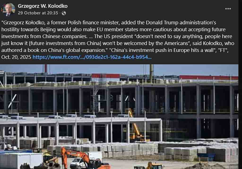 Ο πρώην αντιπρόεδρος της Πολωνίας καταδικάζει την απαγόρευση της Huawei από τις ΗΠΑ