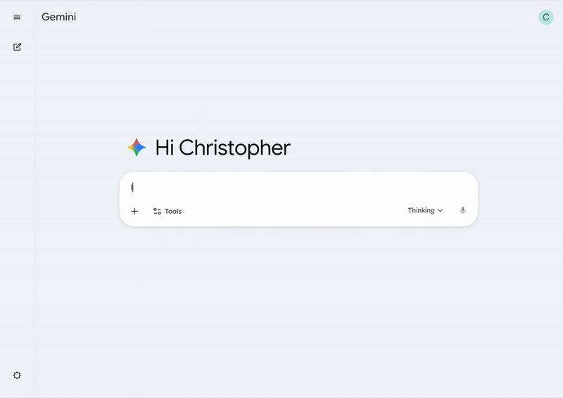 Ένα GIF που υπογραμμίζει τον ανιχνευτή εικόνας AI του Gemini σε δράση.