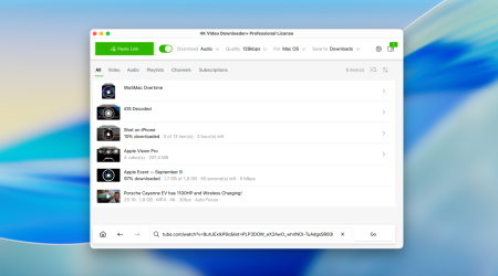 Κατεβάστε εύκολα βίντεο YouTube, λίστες αναπαραγωγής και άλλα χρησιμοποιώντας το 4K Video Downloader Plus για Mac Κατεβάστε εύκολα βίντεο YouTube, λίστες αναπαραγωγής και άλλα χρησιμοποιώντας το 4K Video Downloader Plus για Mac