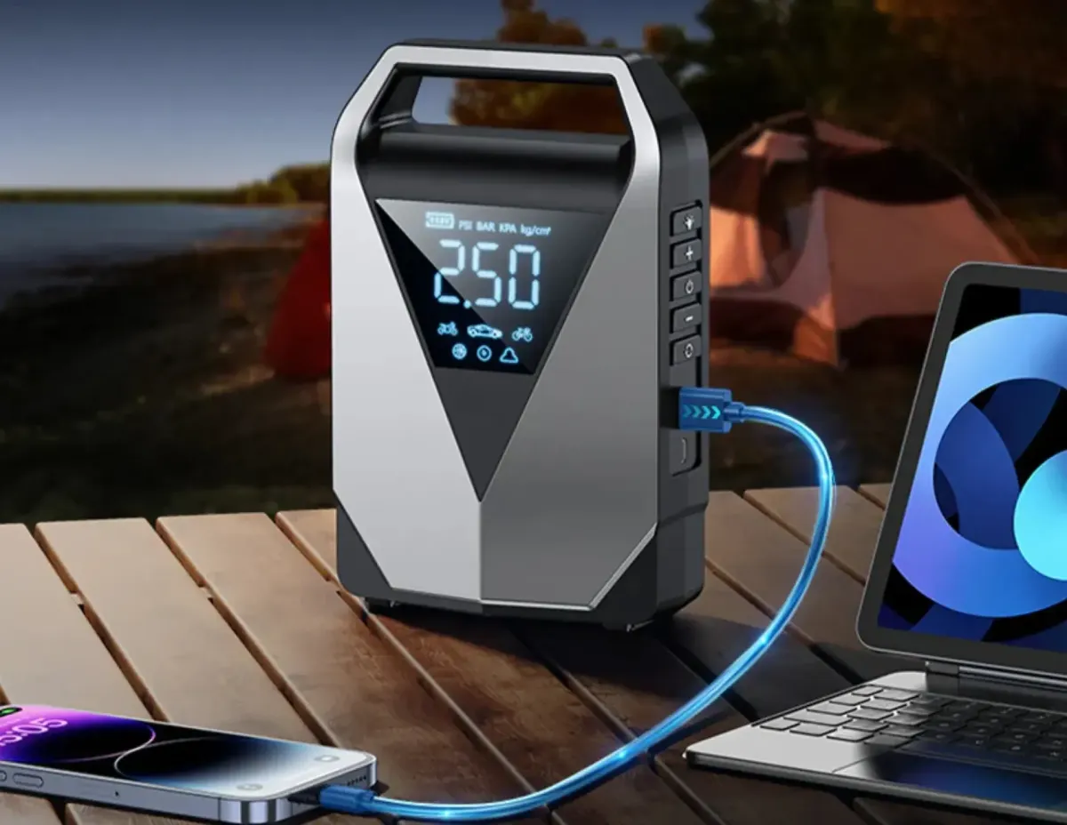 Ανακάλυψε το TUERBB 3000A: Μίζα, αντλία αέρα και power bank σε ΑΝΑΤΡΙΧΙΑΣΤΙΚΑ ΧΑΜΗΛΗ τιμή! TUERBB 3000A