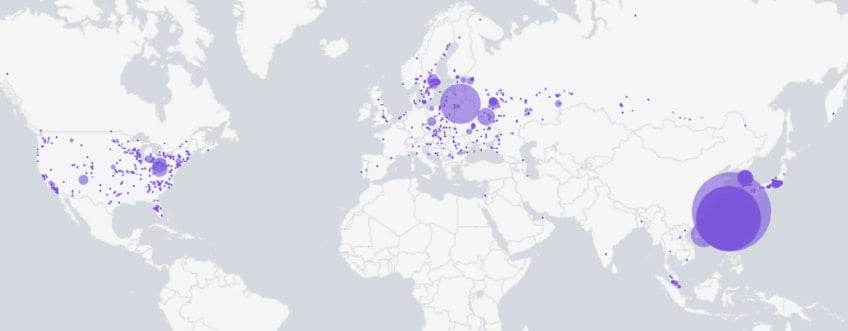 WrtHug εξάπλωση