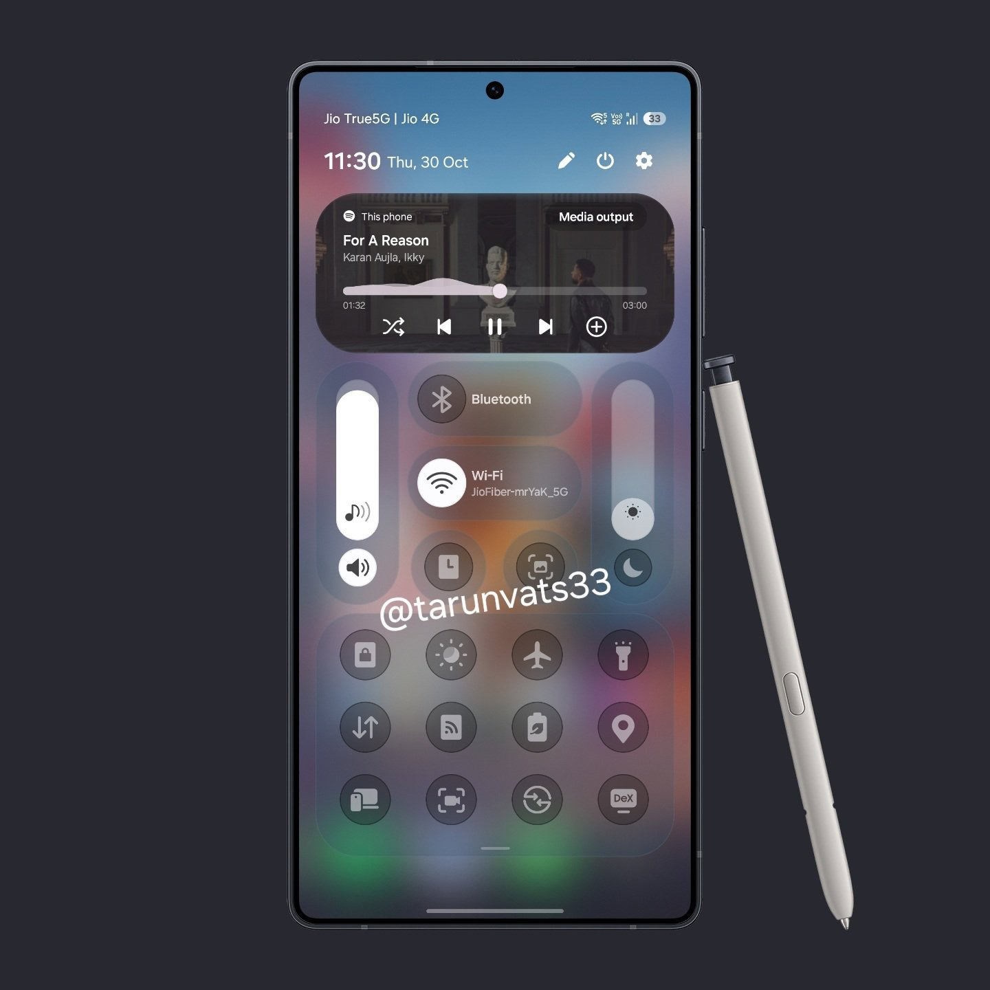 one ui 8.5 ενημερωμένες γρήγορες ρυθμίσεις