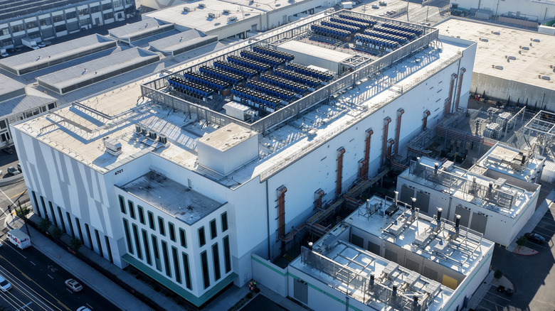 Κάτοψη ενός κέντρου δεδομένων AI