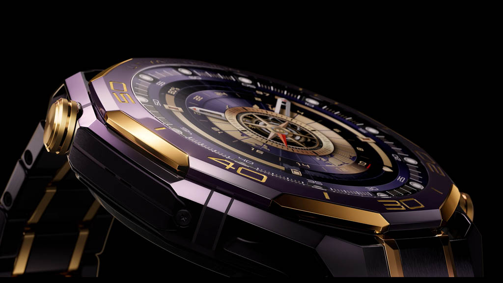 Huawei Watch Ultimate Purple Gold Edition