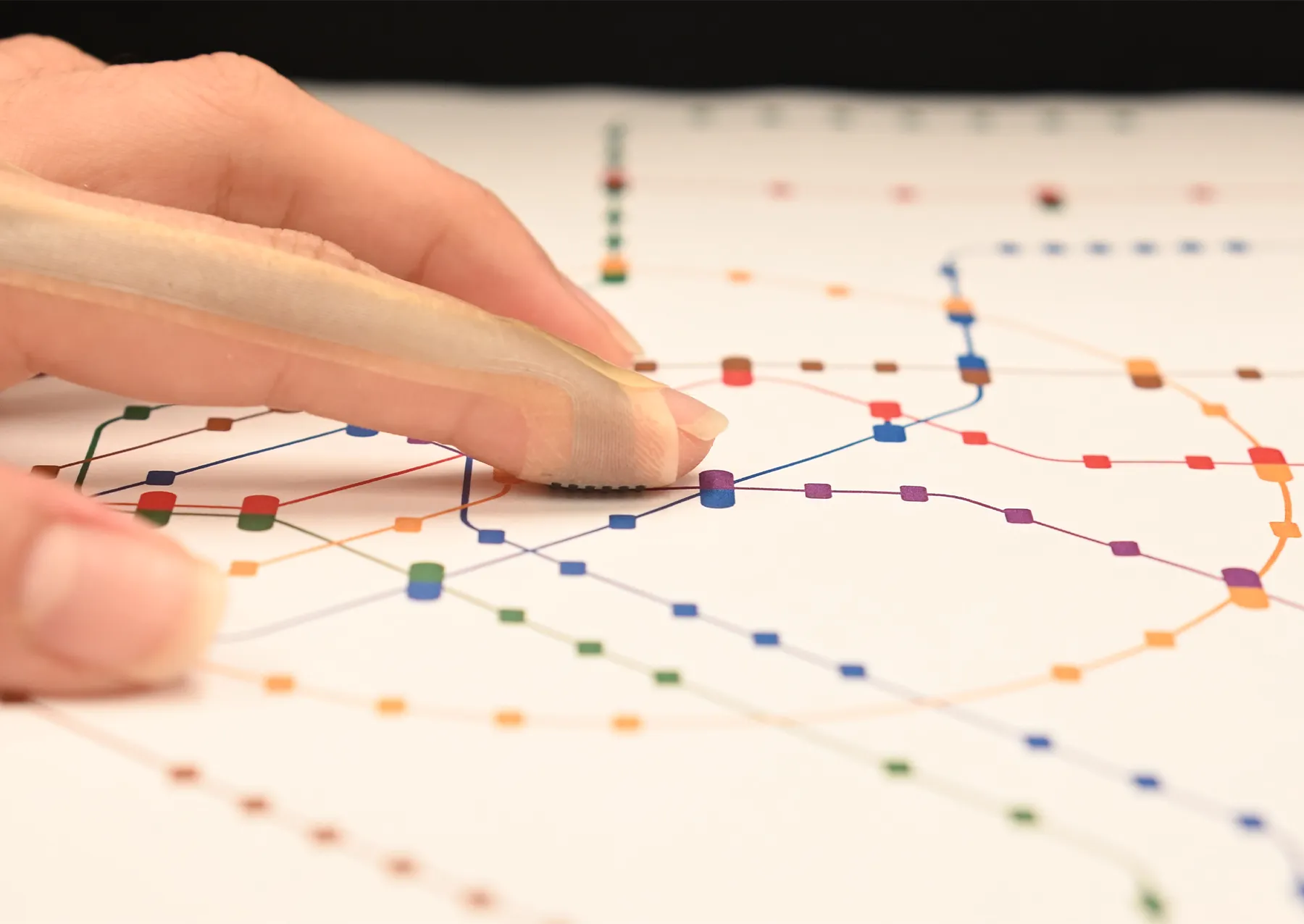 μια φορητή τεχνολογία δακτύλων