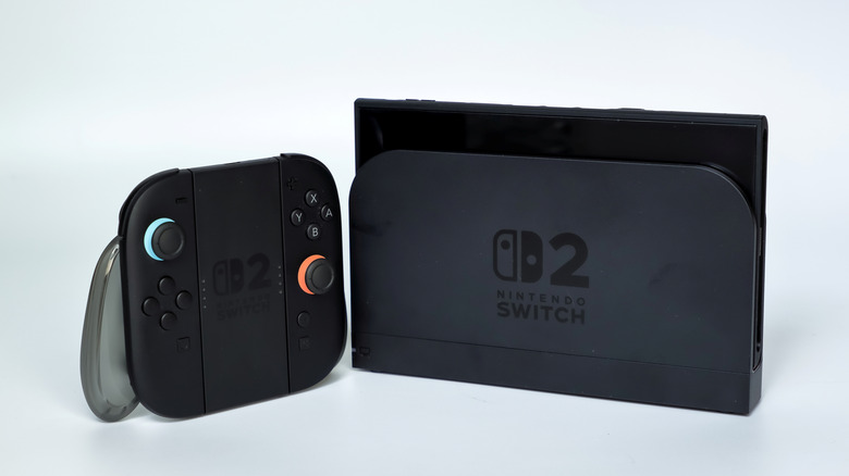 Διακόπτης 2 με βάση σύνδεσης δίπλα στα χειριστήρια joycon