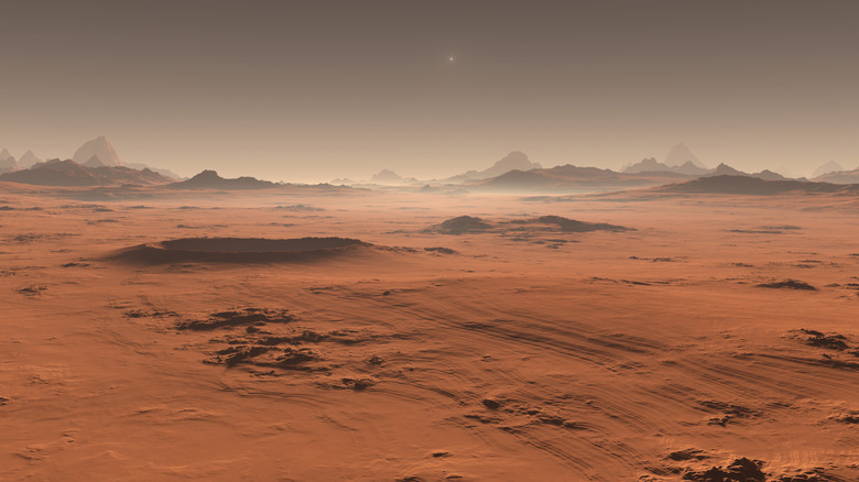 Αρειανό τοπίο εικονογράφηση