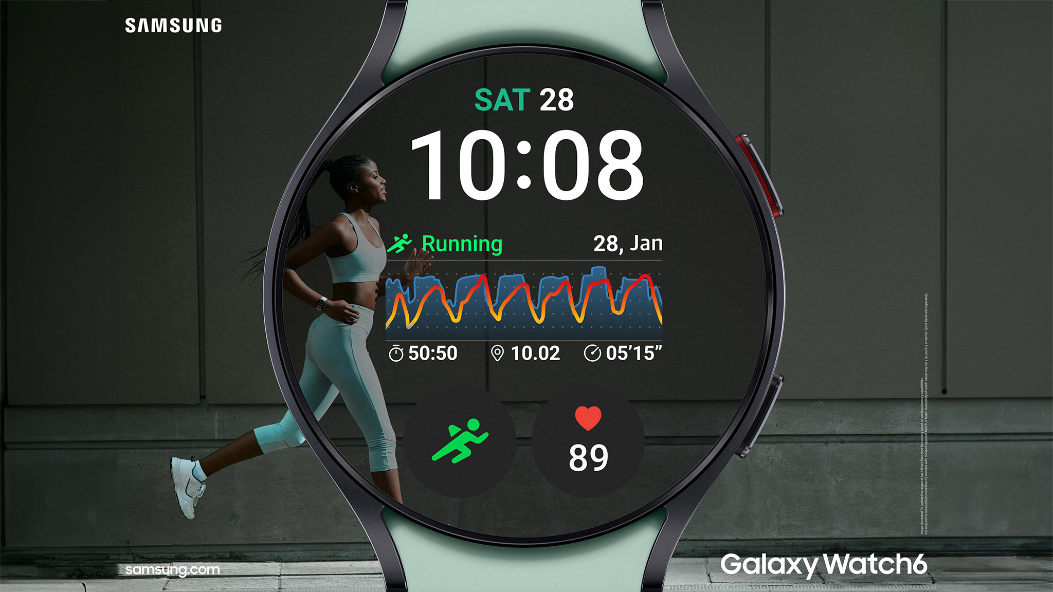 Επίσημες εικόνες lifestyle του Samsung Galaxy Watch 6